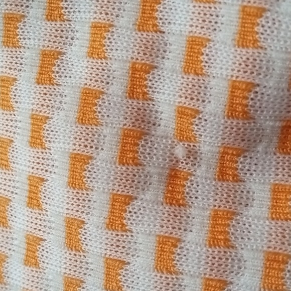 Zara NWT strappy dress orange and cream - Picture 10 of 10